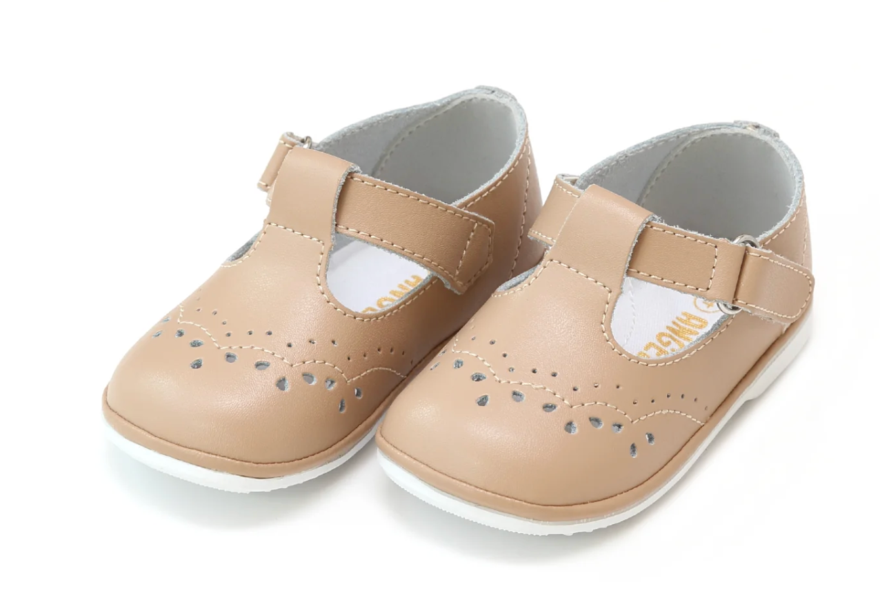 Birdie Leather T-Strap Mary Jane (Baby)