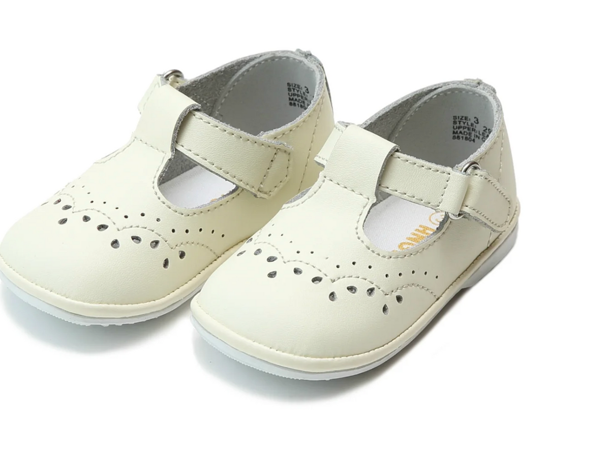 Birdie Leather T-Strap Mary Jane (Baby)