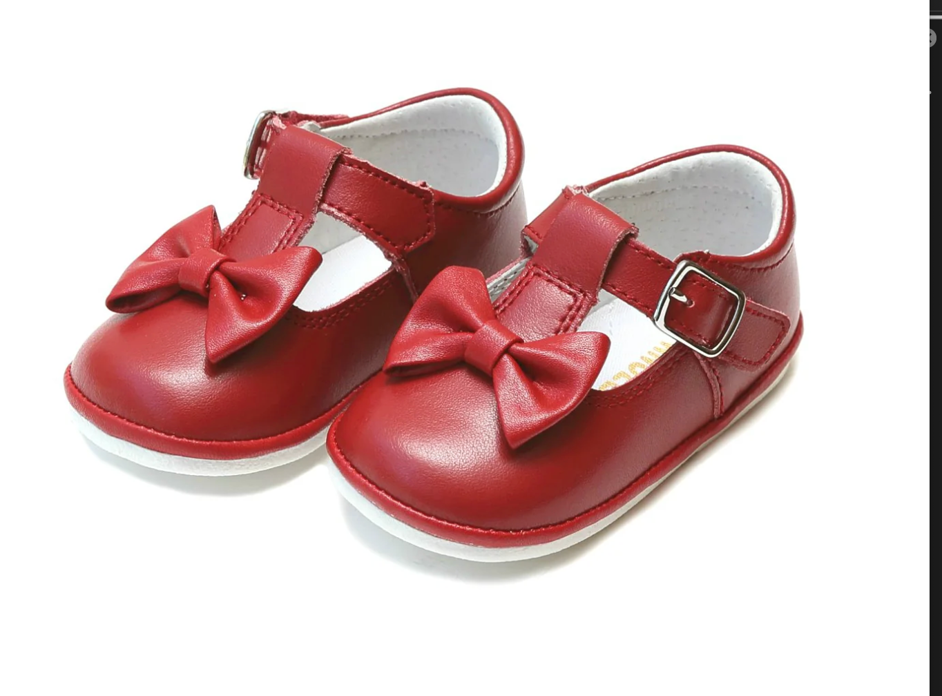 Minnie Bow Leather Mary Jane (Baby)