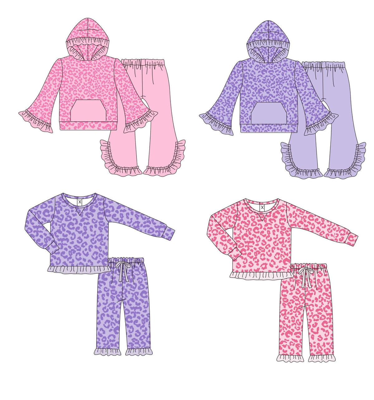$22 SALE PREORDER ETA FEBRUARY 2027: LEOPARD SETS