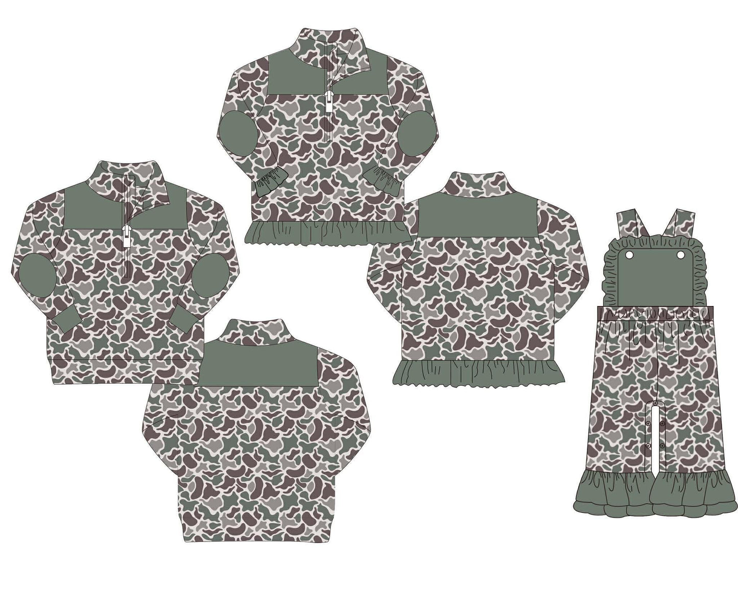 $22 SALE PREORDER ETA FEBRUARY 2027: BOY AND GIRL CAMO